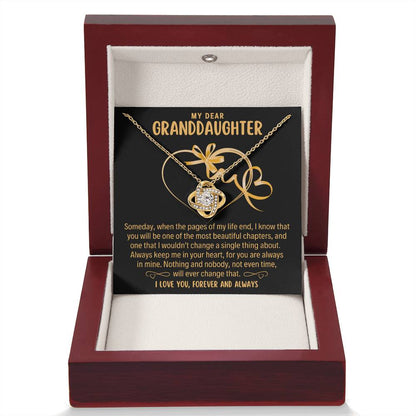Granddaughter - Pages - Love Knot Gift Set