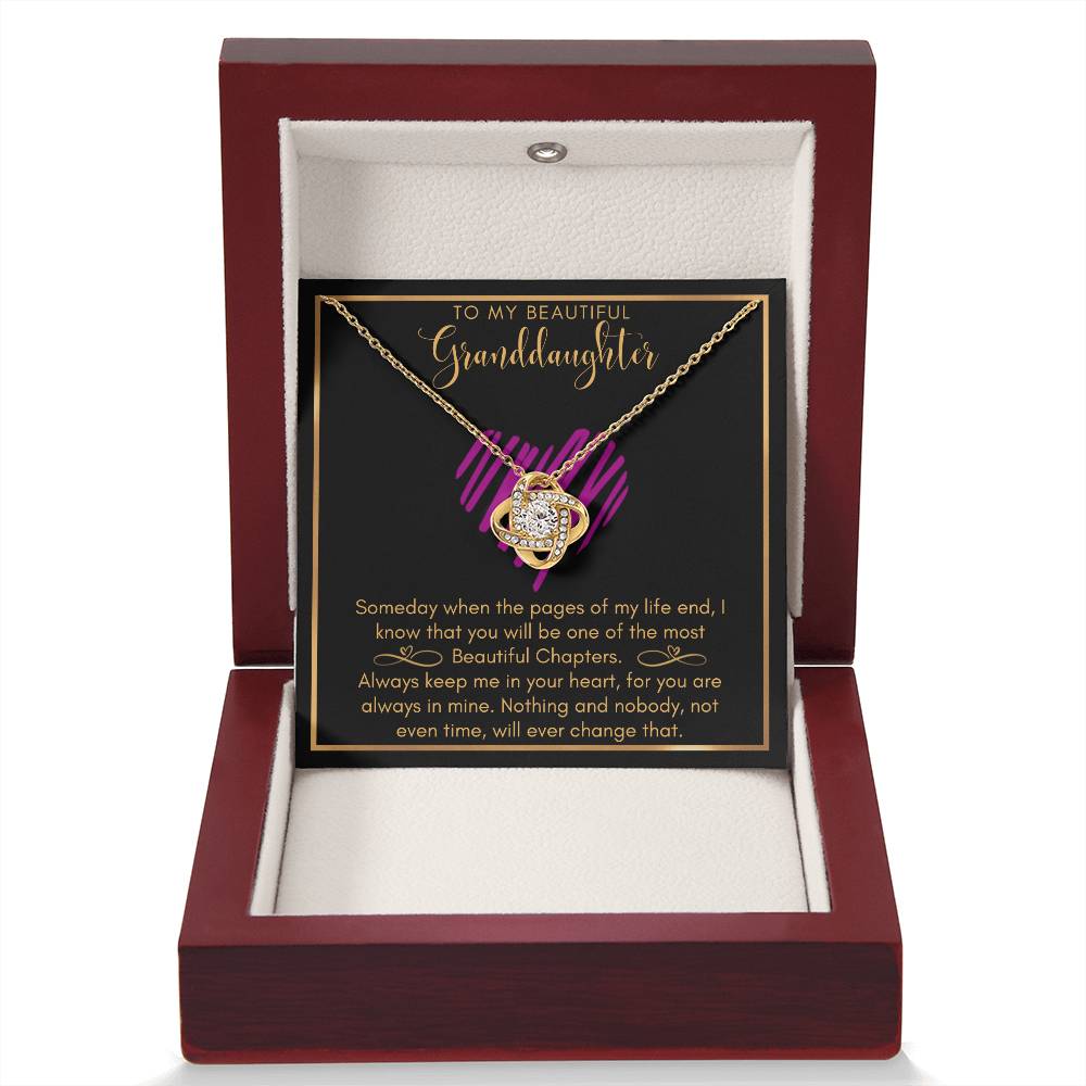 Granddaughter - Nothing - Love Knot Gift Set