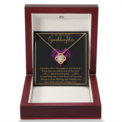 Granddaughter - Nothing - Love Knot Gift Set