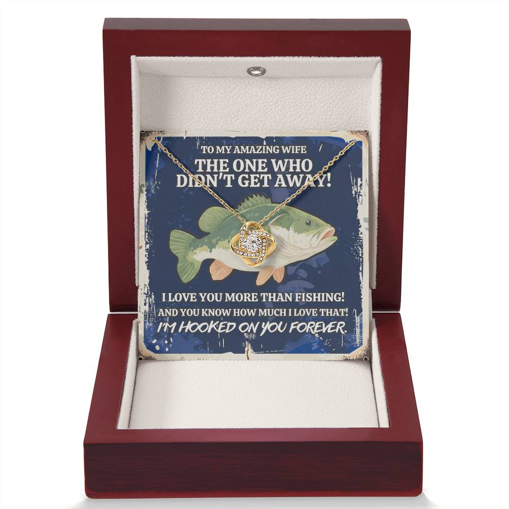 Wife - Hooked - Love Knot Gift Set