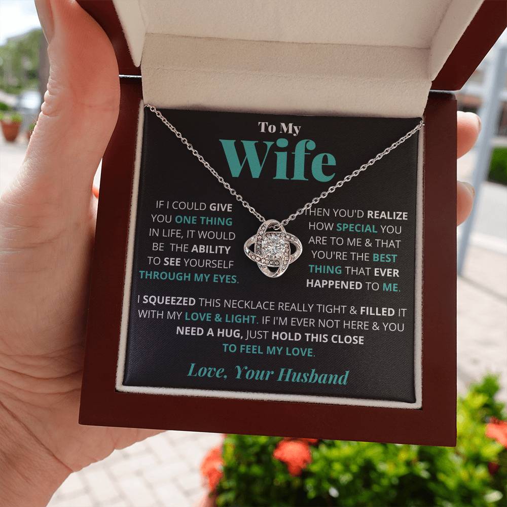 Wife - Feel My Love - Love Knot Gift Set