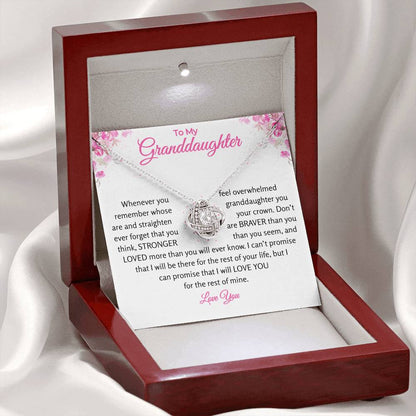Granddaughter - Promise - Love Knot Gift Set
