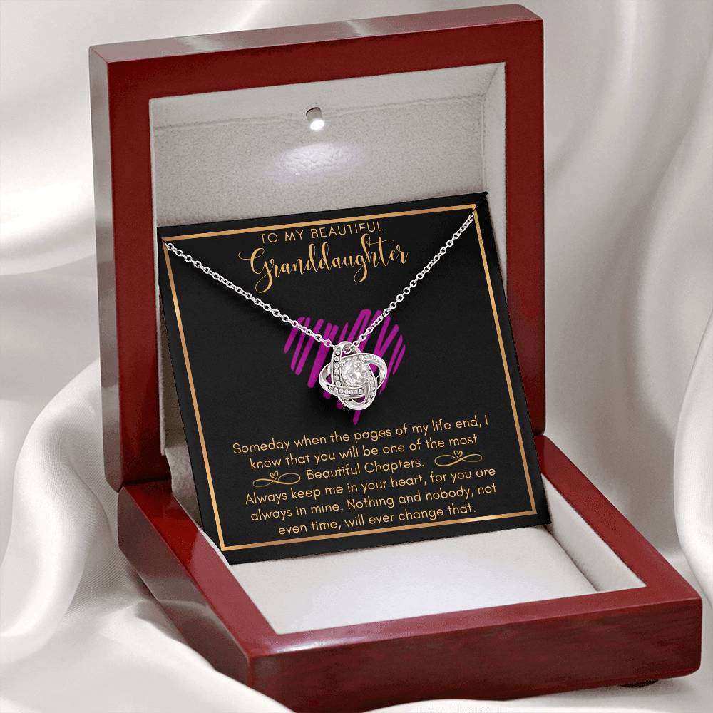 Granddaughter - Nothing - Love Knot Gift Set