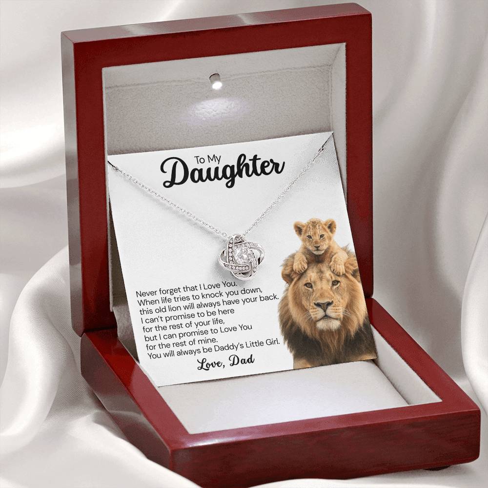 Dad to Daughter - Daddy's Girl - Love Knot Gift Set