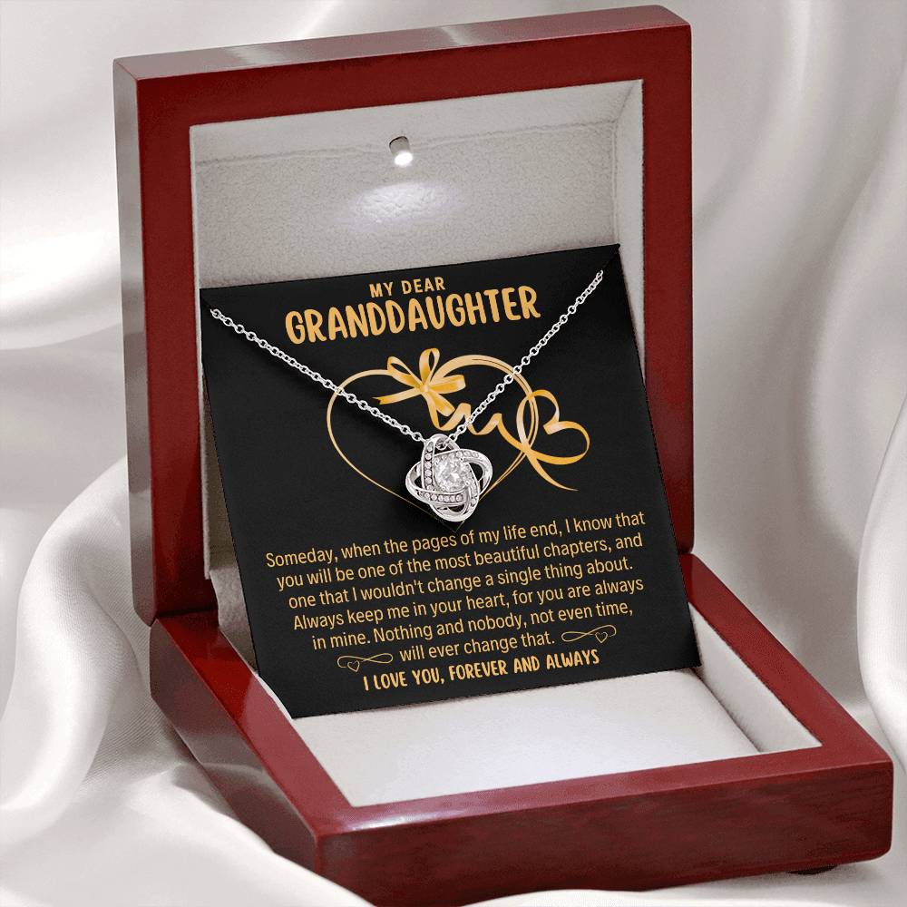 Granddaughter - Pages - Love Knot Gift Set