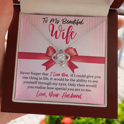 Wife - Only Then - Love Knot Gift Set