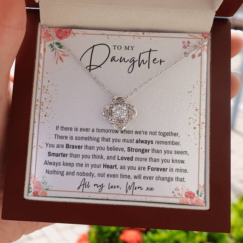 Mom to Daughter - Remember - Love Knot Gift Set