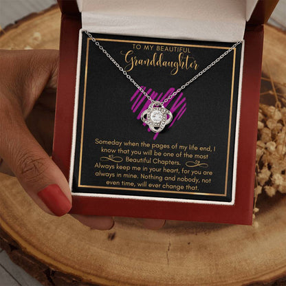 Granddaughter - Nothing - Love Knot Gift Set