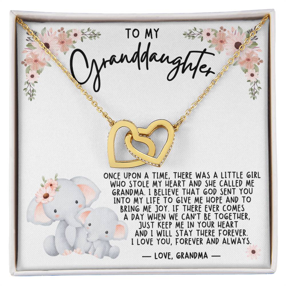 Granddaughter - Hope - Interlocking Hearts Gift Set