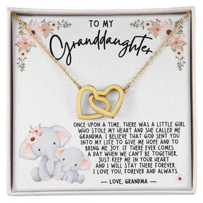 Granddaughter - Hope - Interlocking Hearts Gift Set