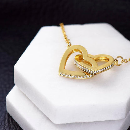 Granddaughter - Forever - Interlocking Hearts Gift Set