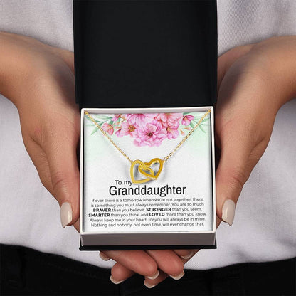 Granddaughter - Tomorrow - Interlocking Hearts Gift Set