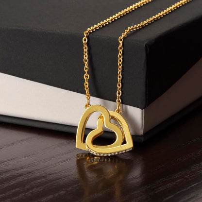 Granddaughter - Remember - Interlocking Hearts Gift Set