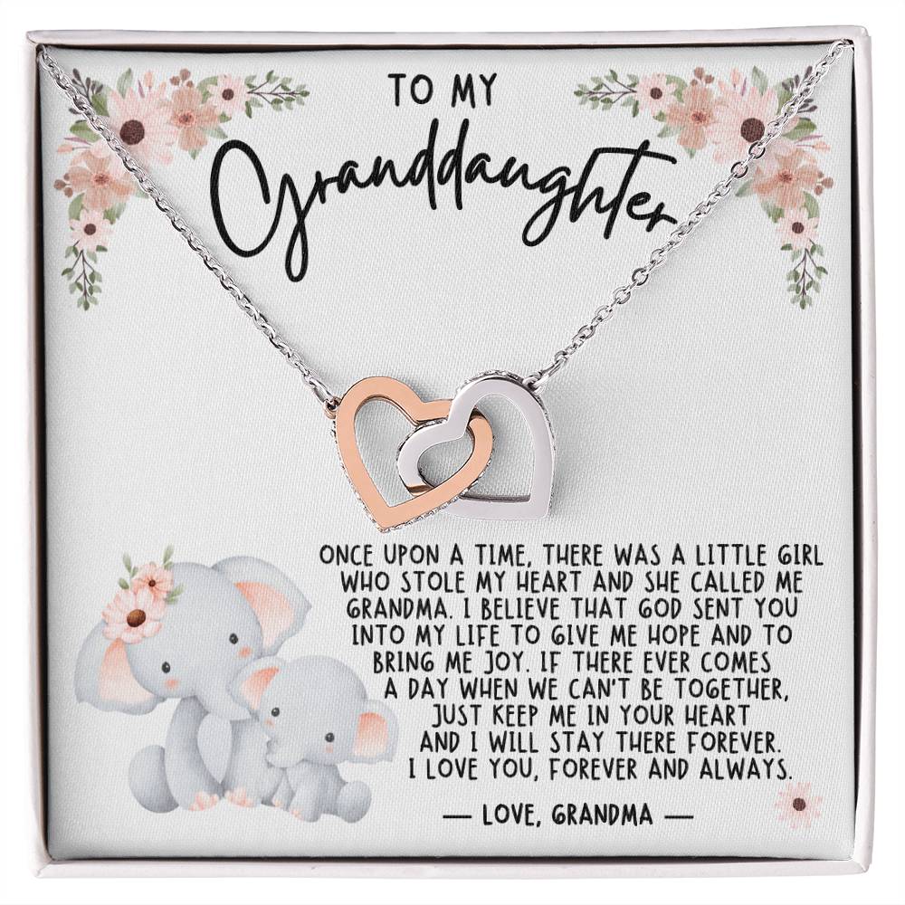 Granddaughter - Hope - Interlocking Hearts Gift Set
