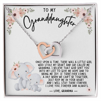 Granddaughter - Hope - Interlocking Hearts Gift Set