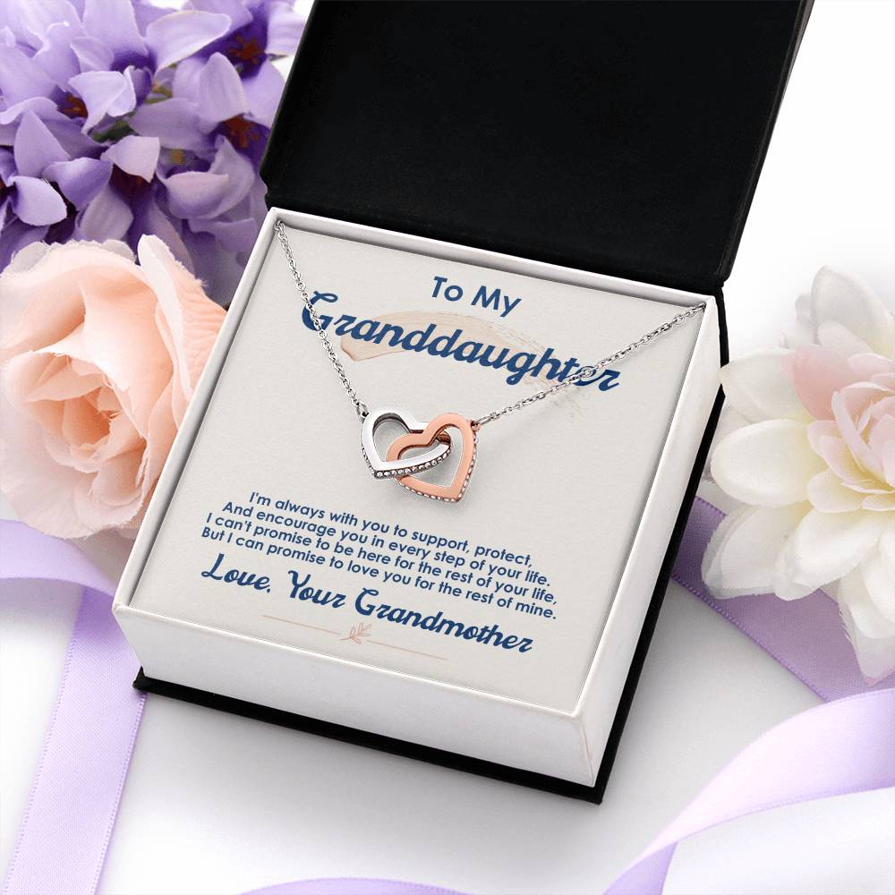 Give Love Gifts: To My Granddaughter, I Love You For The Rest Of My Life: Stainless & Rose / Standard Box