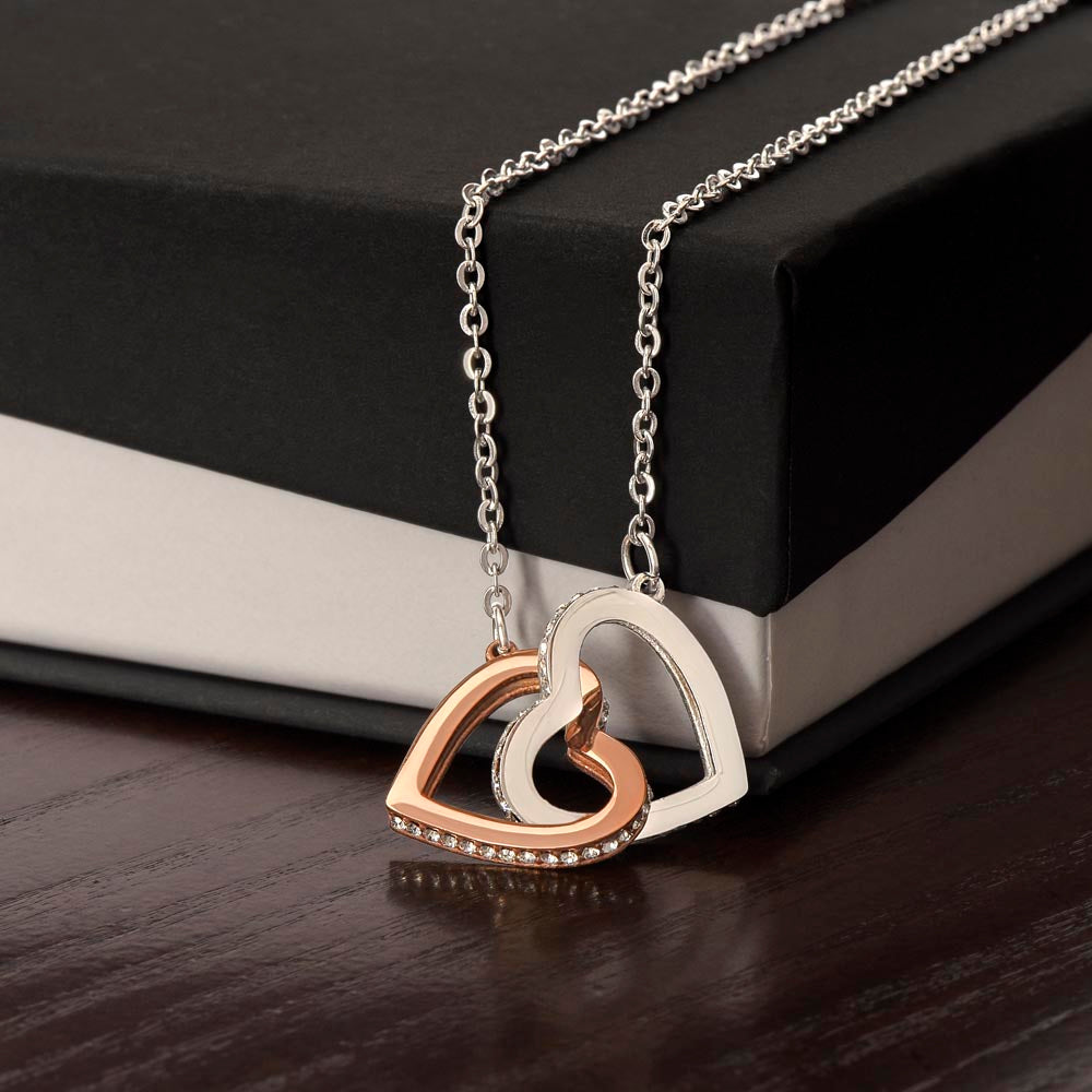 Granddaughter - Forever - Interlocking Hearts Gift Set