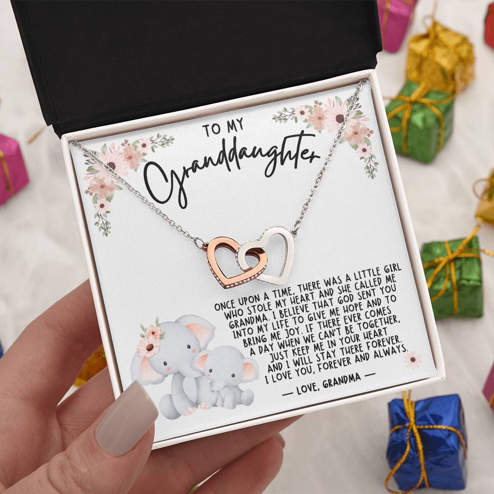 Granddaughter - Hope - Interlocking Hearts Gift Set