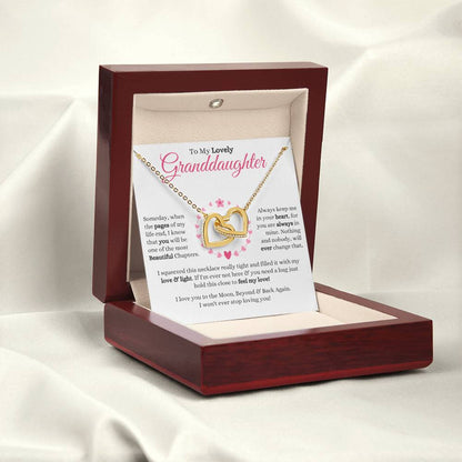 Granddaughter - Someday - Interlocking Hearts Gift Set