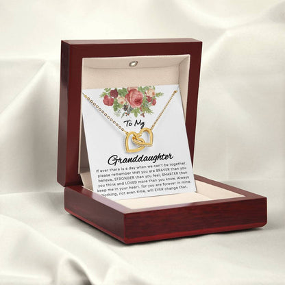 Granddaughter - If Ever - Interlocking Hearts Gift Set