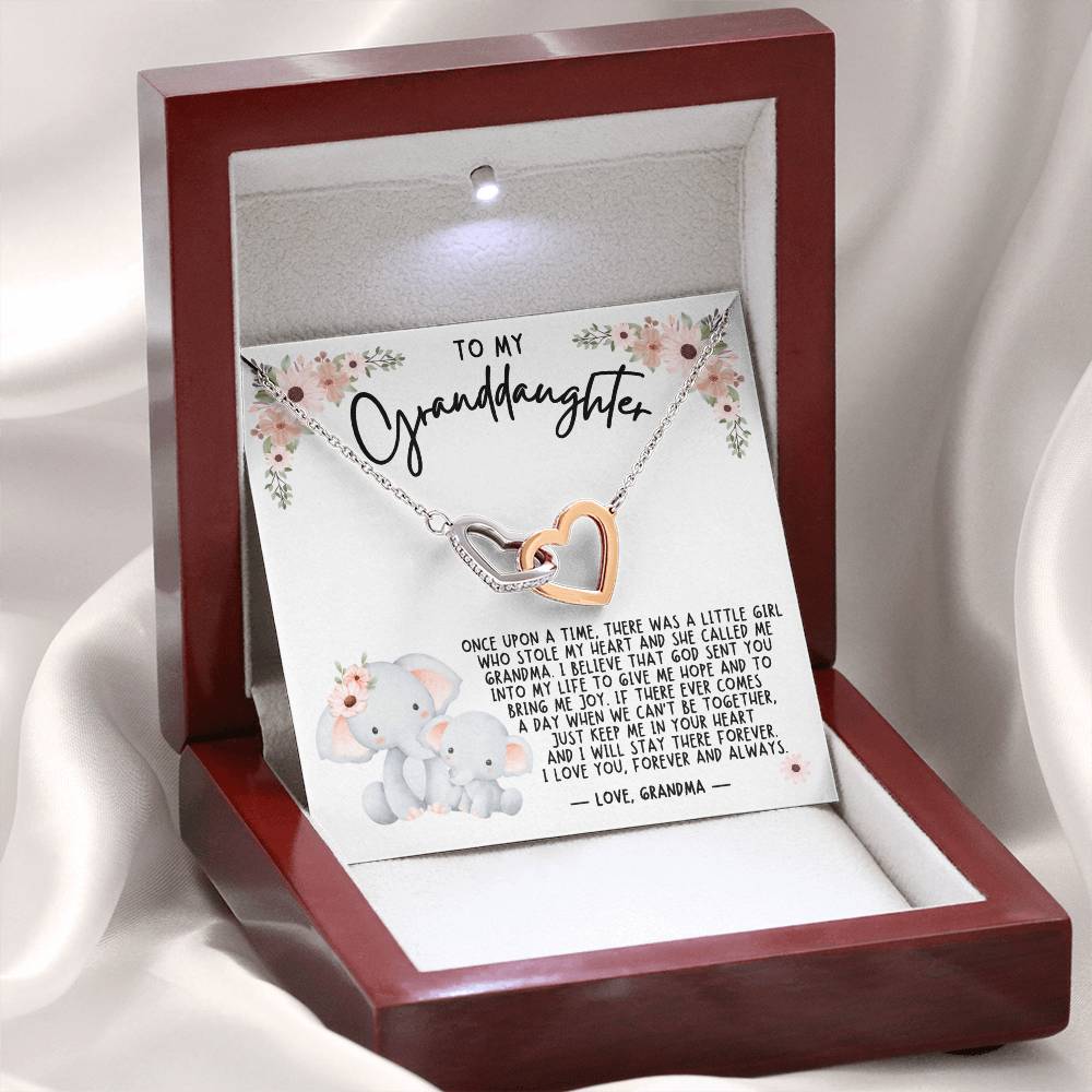 Granddaughter - Hope - Interlocking Hearts Gift Set