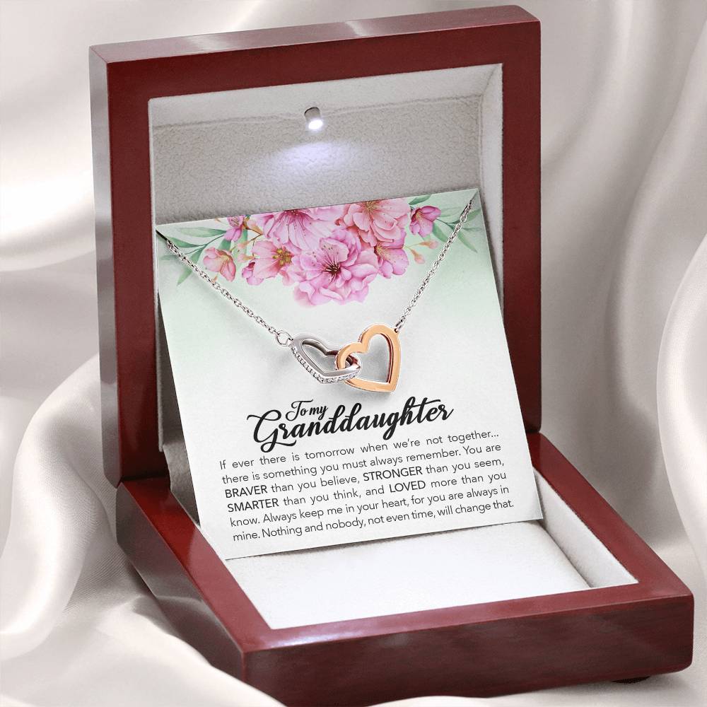 Give Love Gifts: To My Granddaughter, Always Keep Me In Your Heart,: Stainless & Rose / Luxury Box