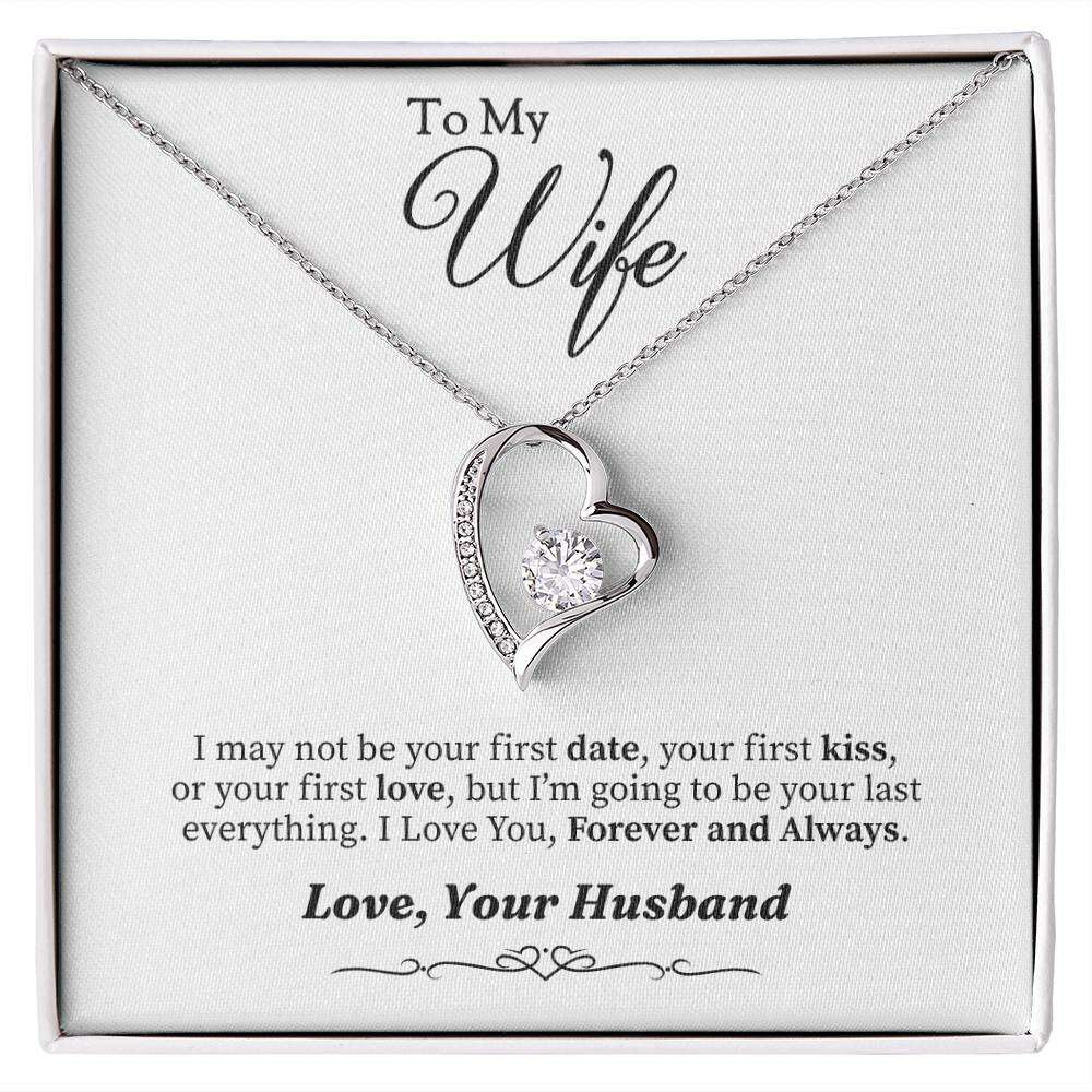 Give Love Gifts: Wife - Last Everything - Forever Love Gift Set: 14K White / Two-Tone Standard