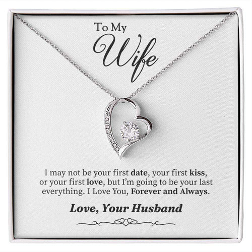 Give Love Gifts: Wife - Last Everything - Forever Love Gift Set: 14K White / Two-Tone Standard
