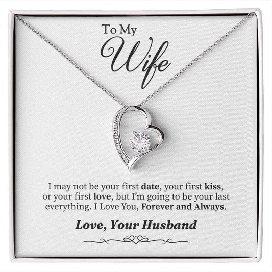 Give Love Gifts: Wife - Last Everything - Forever Love Gift Set: 14K White / Two-Tone Standard