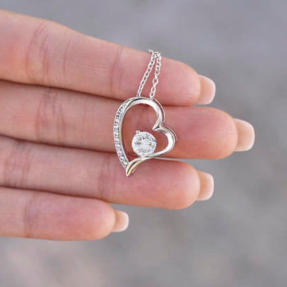 Mom to Daughter - Always - Love Knot Necklace mtd015