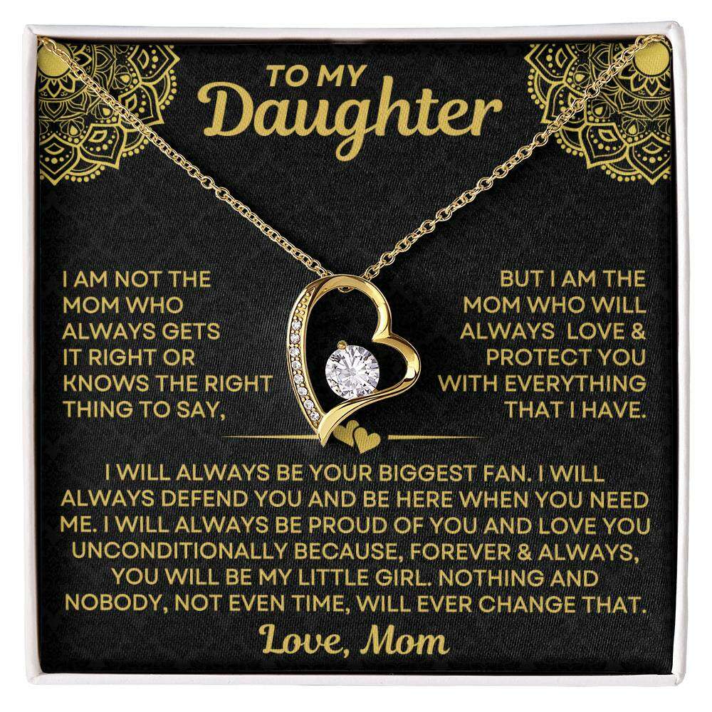 Give Love Gifts: Mom to Daughter - Always - Forever Love Gift Set: 18K Yellow / Two-Tone Standard