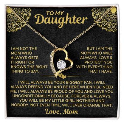Give Love Gifts: Mom to Daughter - Always - Forever Love Gift Set: 18K Yellow / Two-Tone Standard