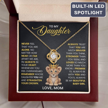 Mom to Daughter - Crown - Love Knot Gift Set GL002