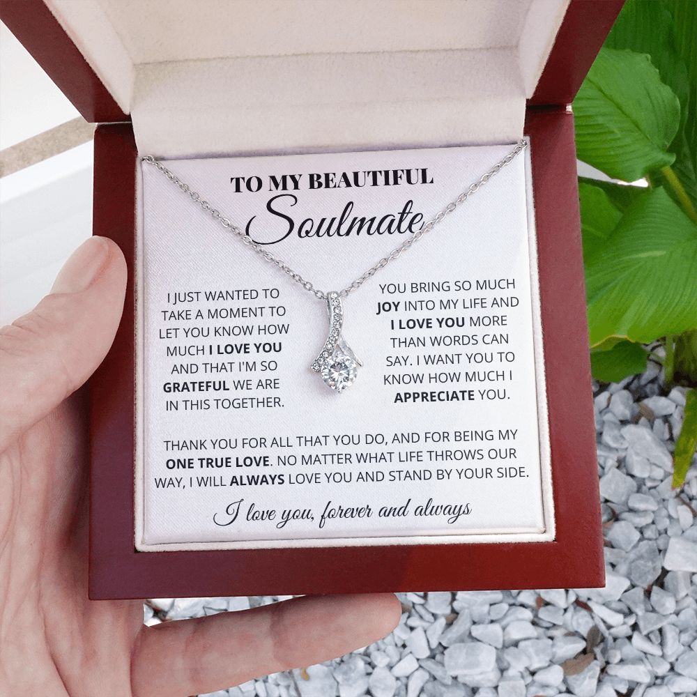 Soulmate - One True Love - Alluring Necklace – Give Love Gifts