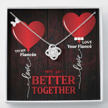 Fiancée - Better Together - Love Knot Necklace