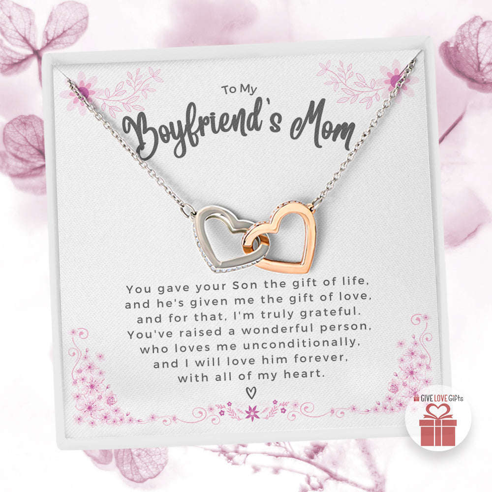 Future Mother-In-Law Necklace, Boyfriend Mom Necklace, Gift For Boyfri –  Rakva
