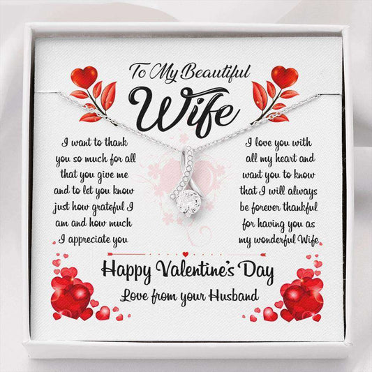My Beautiful Wife - Valentine's Cherie Necklace