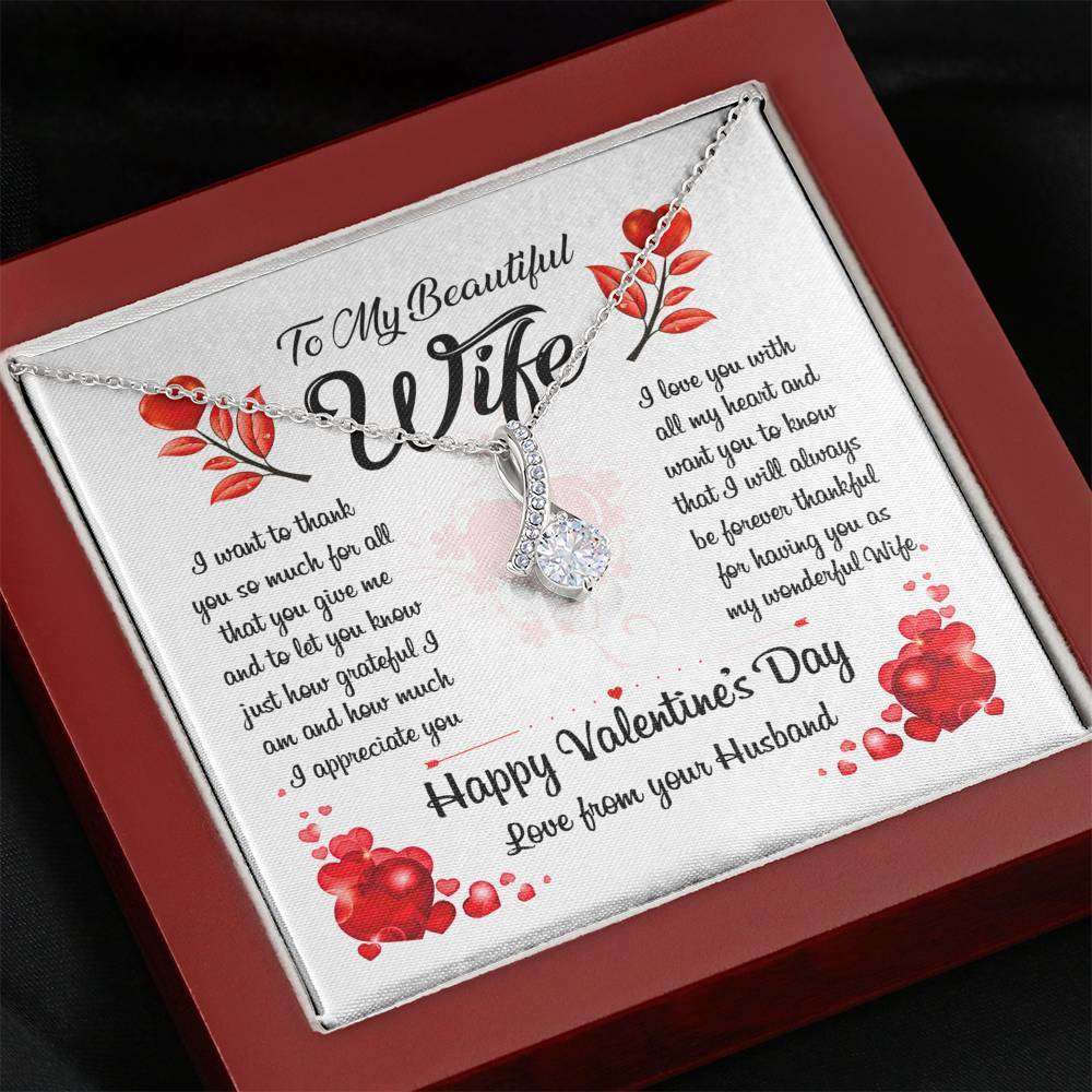 My Beautiful Wife - Valentine's Cherie Necklace
